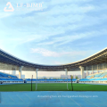 Design de armadura de acero prefabricado Estadio de fútbol Construcción de techos